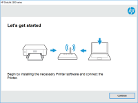 HP DeskJet 2752 driver setup - Step 1