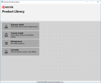 Kyocera FS-1040 driver setup - Step 1