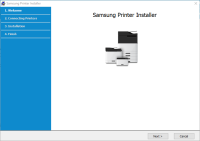 Samsung Xpress SL-M2875 driver setup - Step 1