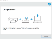 HP OfficeJet Pro 3620 Black & White driver setup - Step 1
